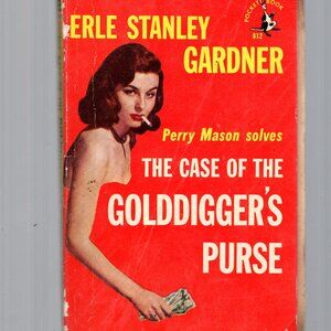 Vintage 1951 - Perry Mason Paperback - The Case of The Golddigger's Purse